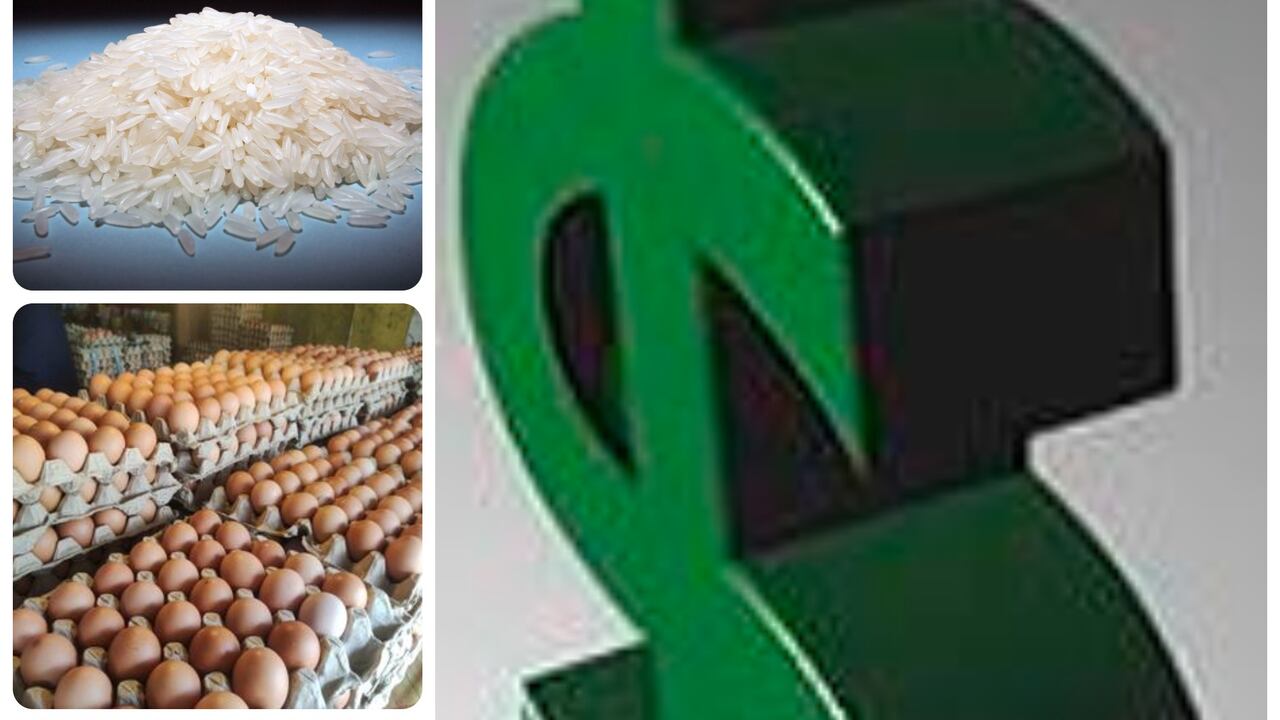 Precios de alimentos indispensables.