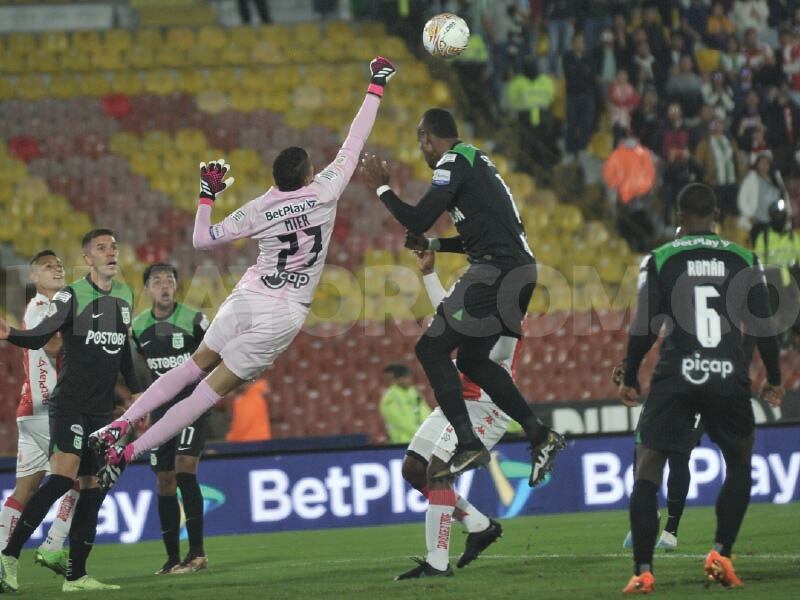 Atlético Nacional mantuvo su portería a cero contra Santa Fe