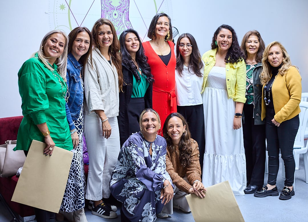 Alejandra Torres, CEO y fundadora de la Academia Musas en un encuentro de Musas Emprende.