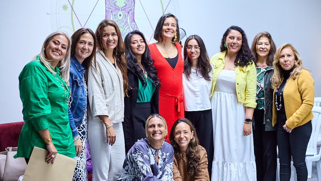 Alejandra Torres, CEO y fundadora de la Academia Musas en un encuentro de Musas Emprende.