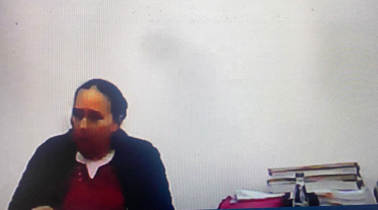 En video quedó la declaración que rindió Marelbys Meza en la Fiscalía en el marco de la investigación por las irregularidades en las pruebas de poligrafía.