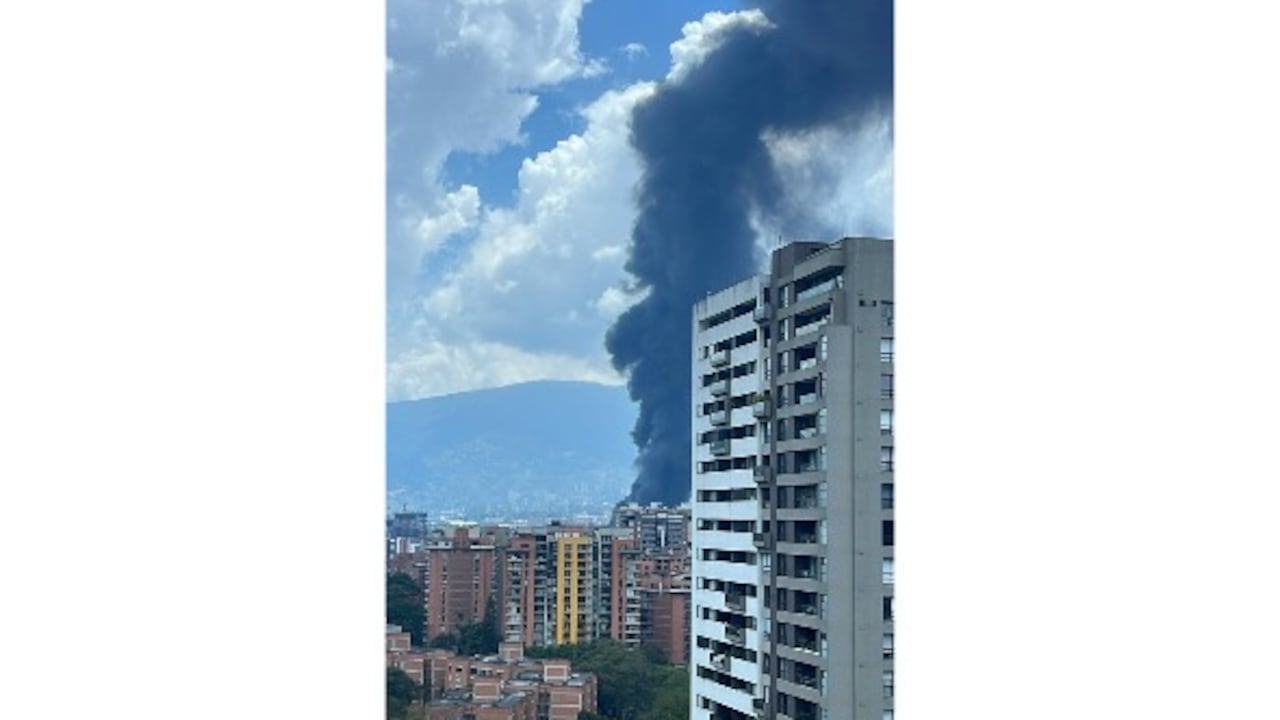 Grave incendio en Itagüí.