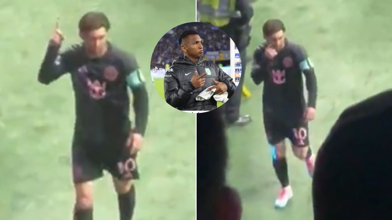 Lionel Messi hizo idéntico gesto que ya habían hecho jugadores de Nacional en Colombia