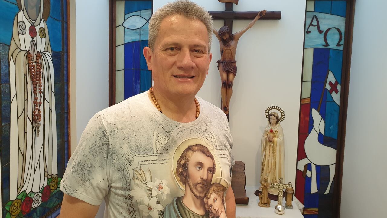 Bernardo Vanegas, representante de Ágape Colombia