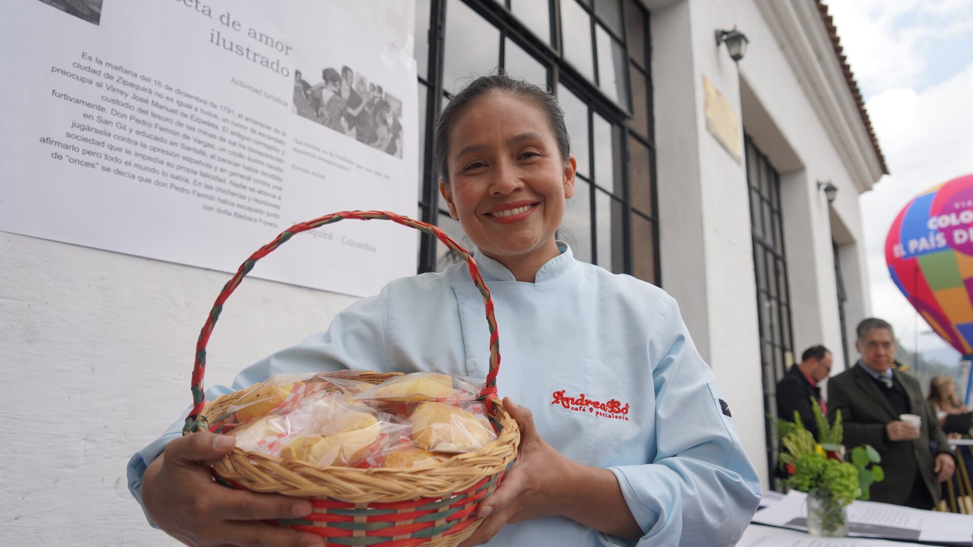 La garulla, uno de los amasijos del altiplano cundiboyacense, hace parte de la oferta gastronómica de Zipaquirá, y protagonizó el lanzamiento de la oferta turística nacional.