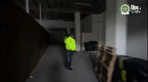 En cinematográfico operativo, la Policía encontró más de tonelada y media de marihuana lista para ser distribuida en el comercio ilegal.