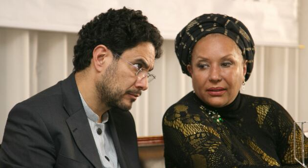 Iván Cepeda y Piedad Córdoba son los dos líderes más visibles del movimiento Colombianas y Colombianos por la Paz. 