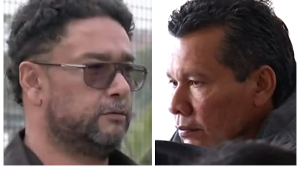 Alias el Montañero, señalado jefe de El mesa, y alias Botalón, exparamilitar ligado, según las autoridades, al Clan del Golfo en el Magdalena Medio.