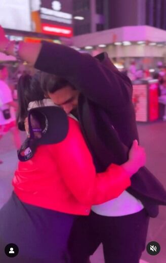 Los hermanos Aguilar celebraron la llegada de un nuevo integrante a la familia