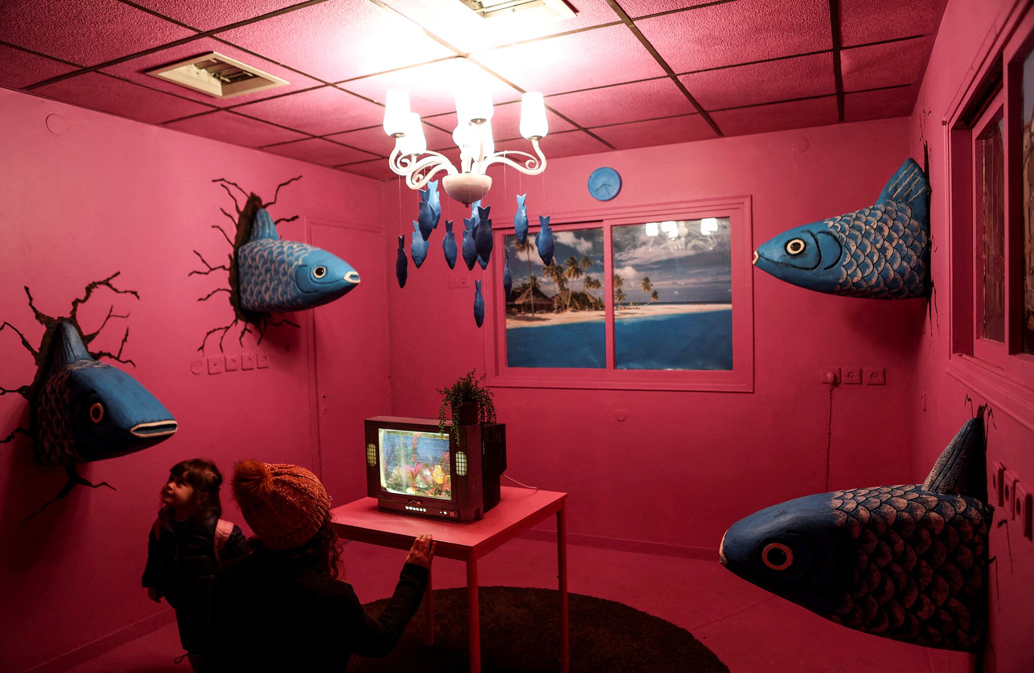 El arte pop-up se apodera de los edificios en ruinas de Tel Aviv