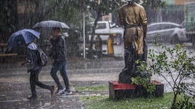 Lluvias en Medellín.