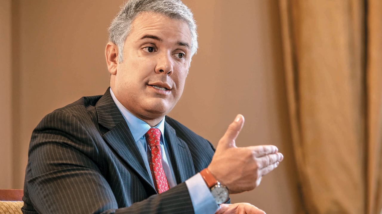 Iván Duque, presidente de Colombia.