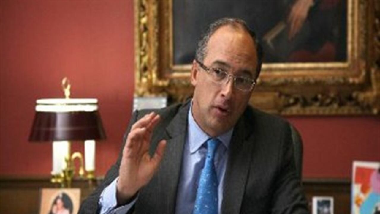 Juan Carlos Echeverry, ministro de Hacienda.