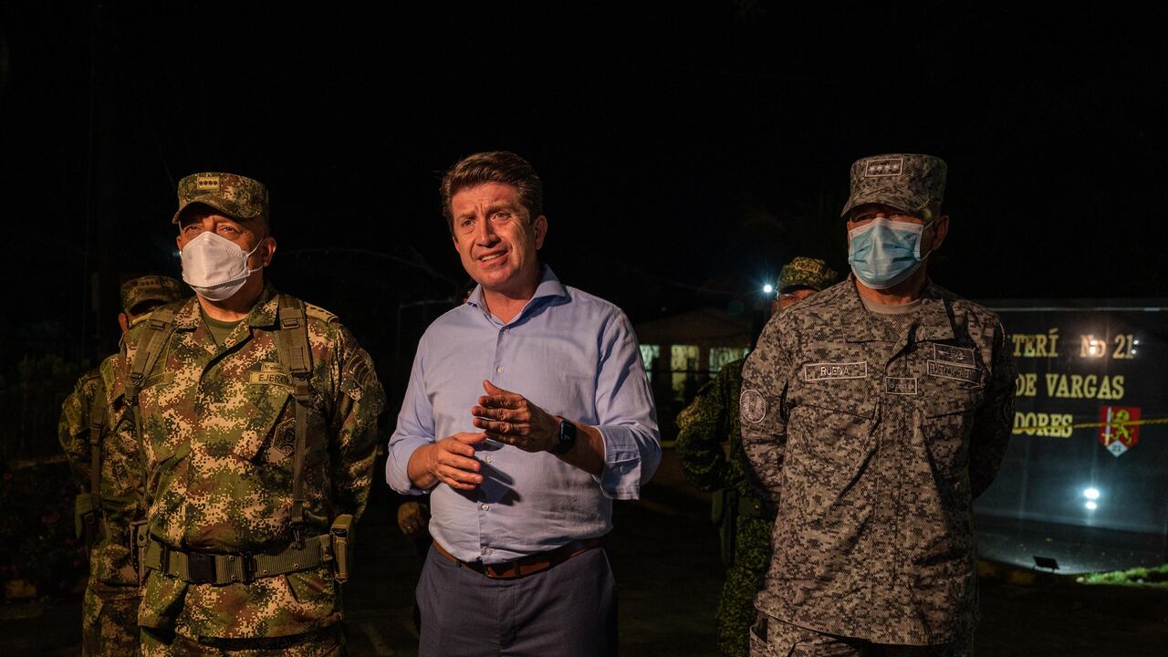 Atentado en Granada Meta Ministro Diego Molano