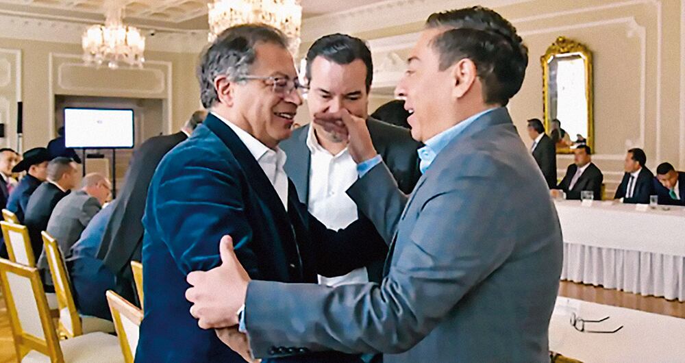   Carlos Amaya ha sido un visitante frecuente de la Casa de Nariño. 