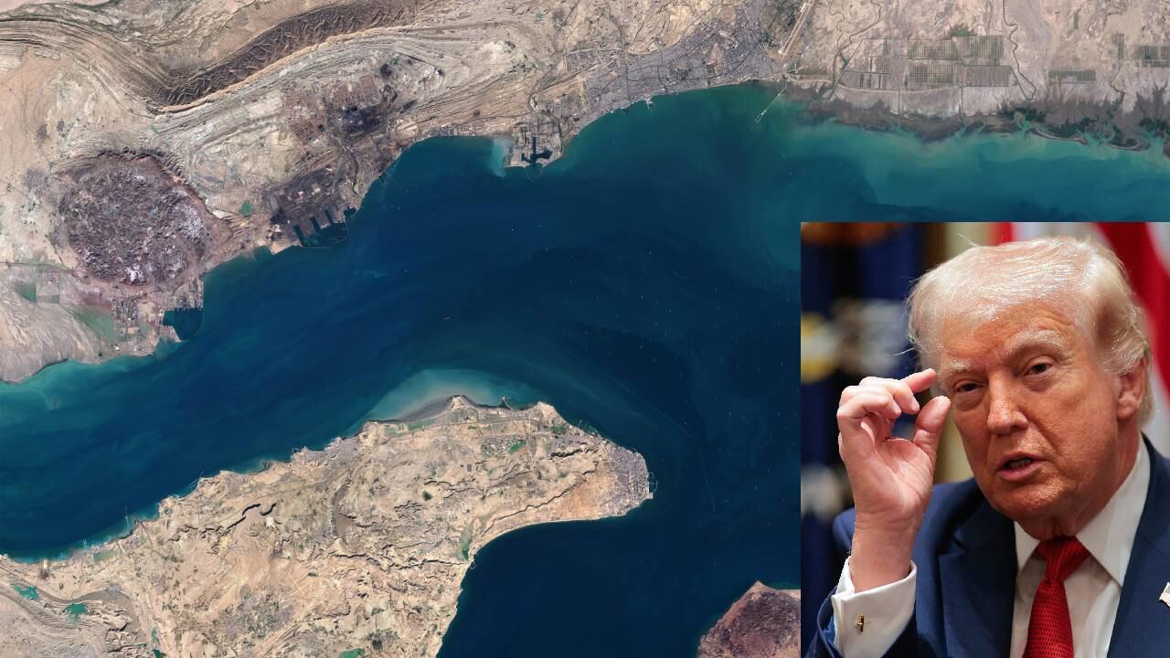 Donald Trump y estrecho de ormuz