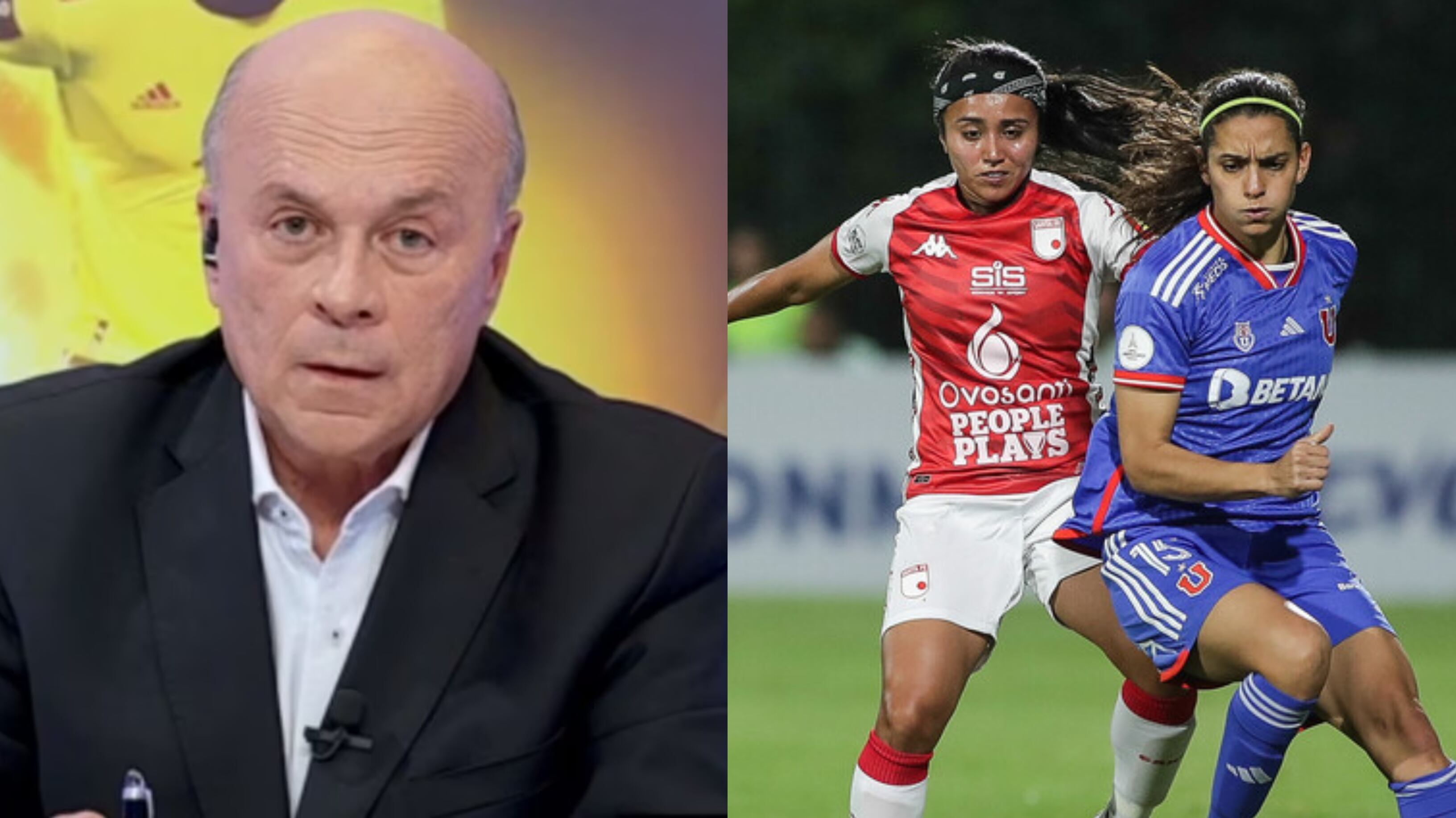 Carlos Antonio Vélez habló de la Libertadores Femenina.