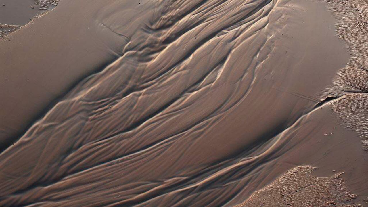 Ilustración de un terreno al que le han drenado el agua.