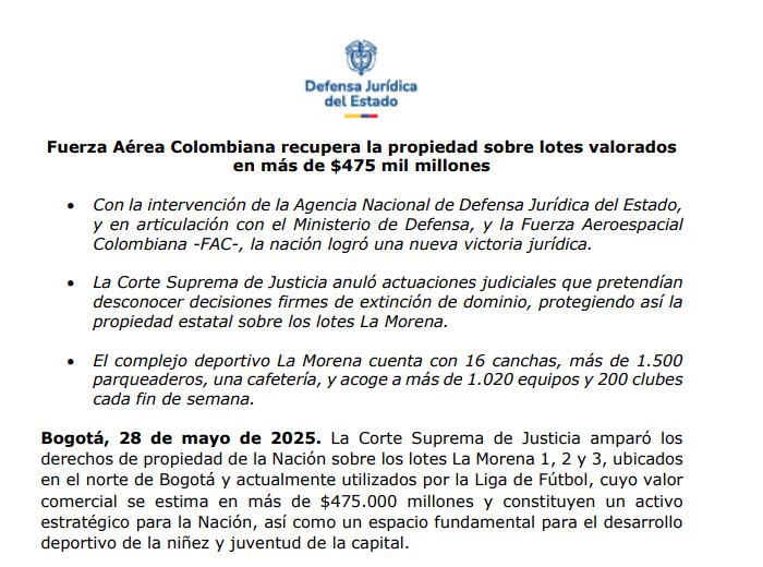 La Defensa Jurídica del Estado entregó detalles del pleito con bienes de la Fac.