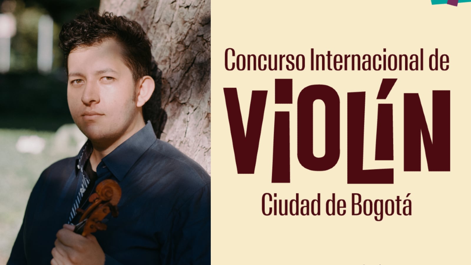 Iván Orlín Ariza, la carta colombiana en el certamen.