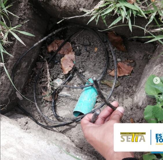 Investigan daños en los semáforos de Armenia