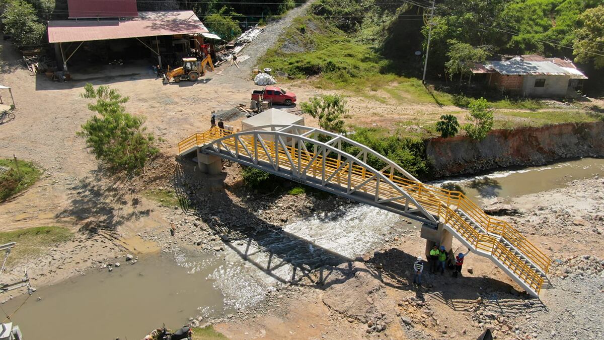Puente peatonal Campoalegre - Segovia