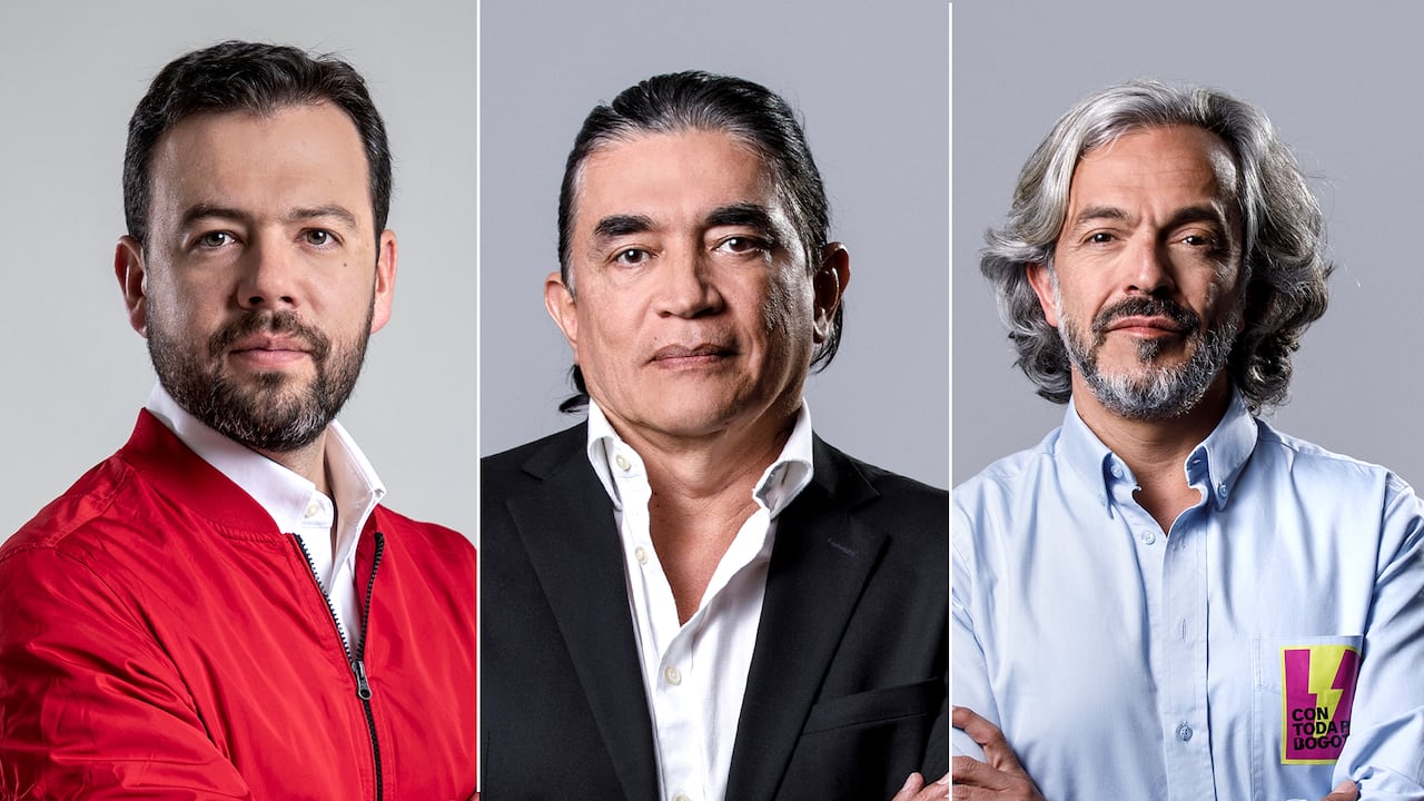 Carlos Fernando Galán, Gustavo Bolivar y Juan Daniel Oviedo lideran la intención de voto para la alcaldía de Bogotá.