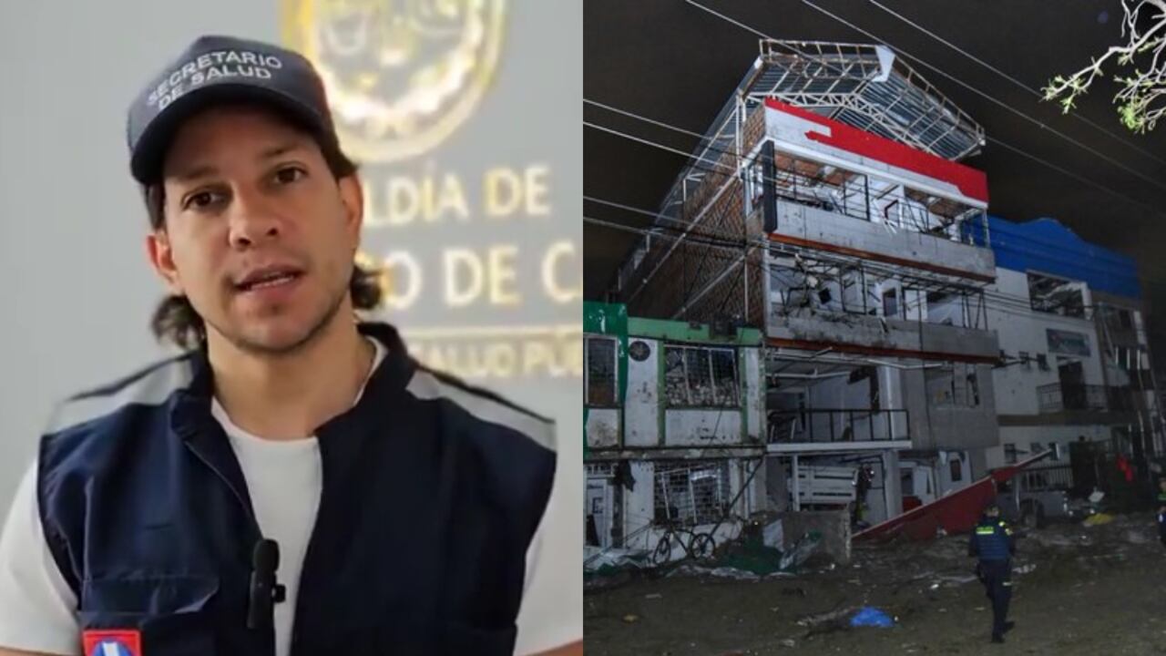 A 77 asciende el número de heridos por el atentado terrorista en Cali, tres se encuentran en estado crítico.