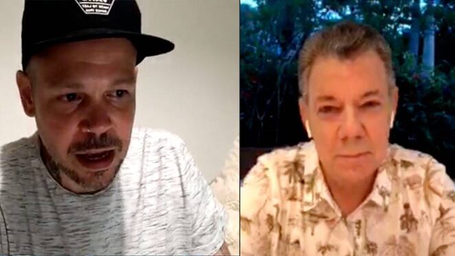 Los mejores momentos de la conversación entre Santos y Residente.