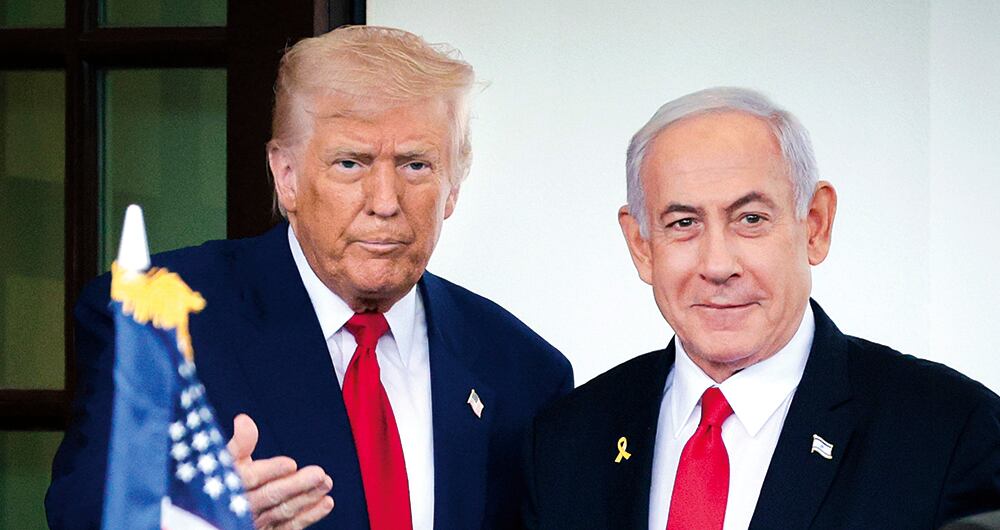 Donald Trump y Benjamin Netanyahu se reunieron para hablar sobre la guerra comercial, en medio de tensiones en Medio Oriente.
