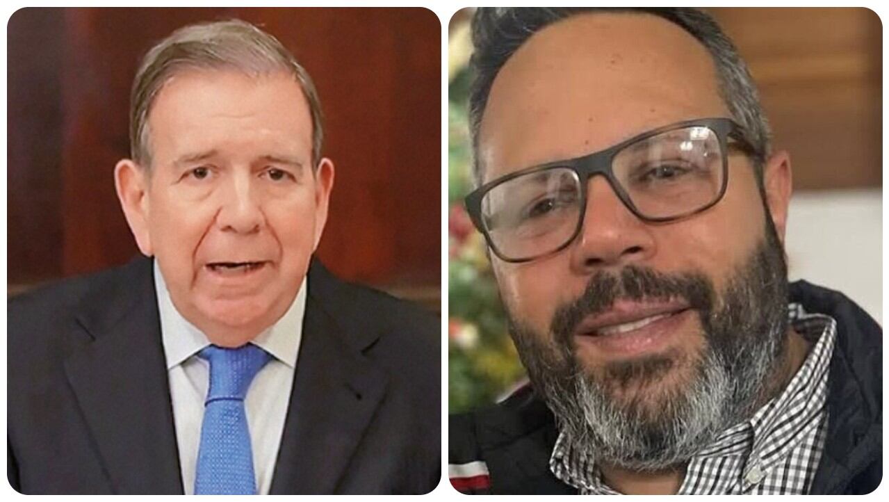 Edmundo González y su yerno, Rafael Tudares