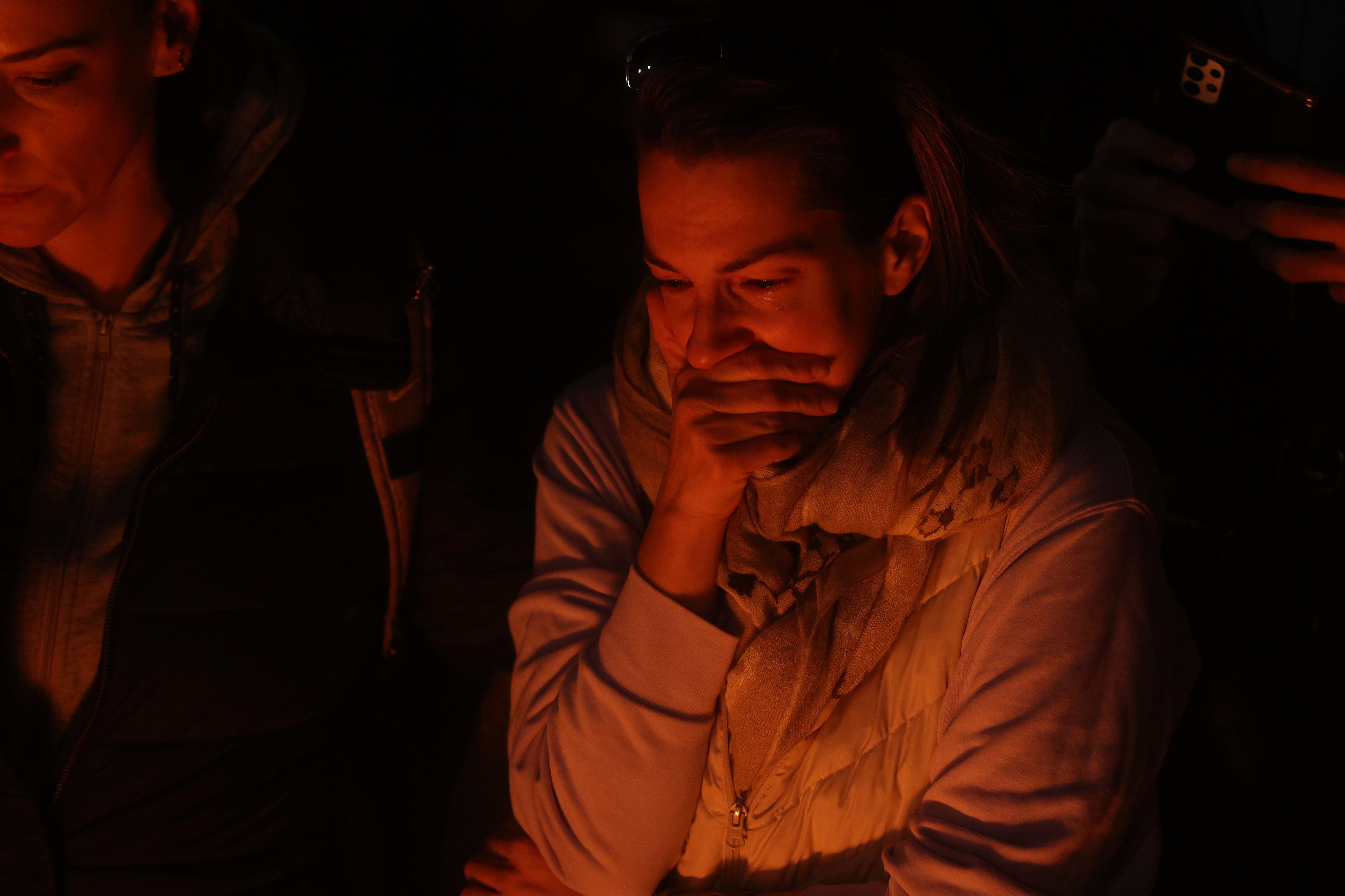 Velas por las víctimas