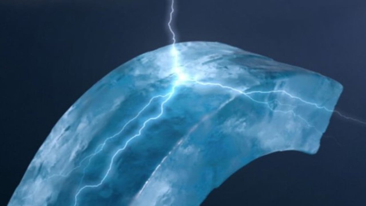 El hielo genera electricidad al doblarse: una pista sobre cómo se forman los rayos.