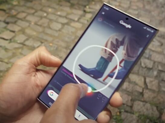 Desde buscar información hasta comprar o comparar resultados: las opciones que ofrece 'Rodea para Buscar' de Google.