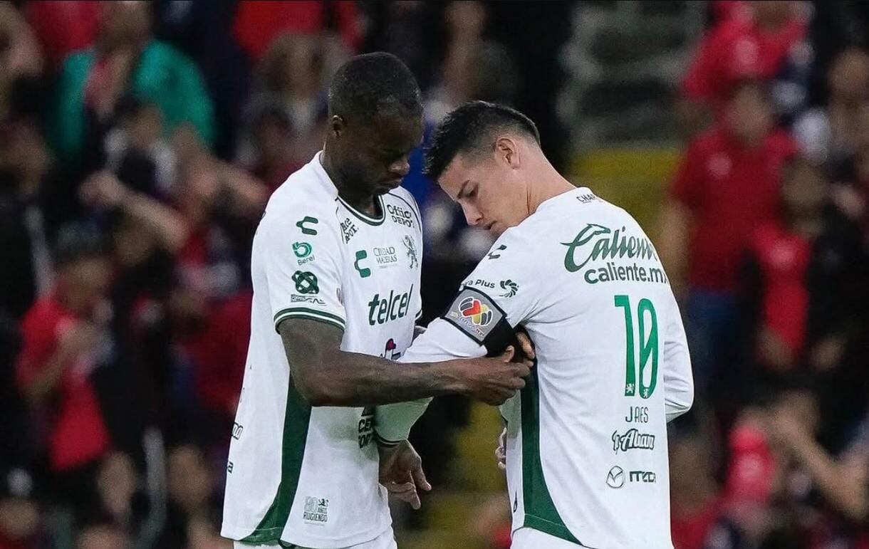 El colombiano ingresó al minuto 64.