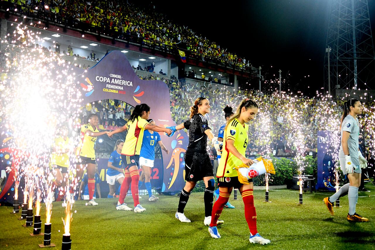 Selección Colombia vs. Brasil en la Copa América.