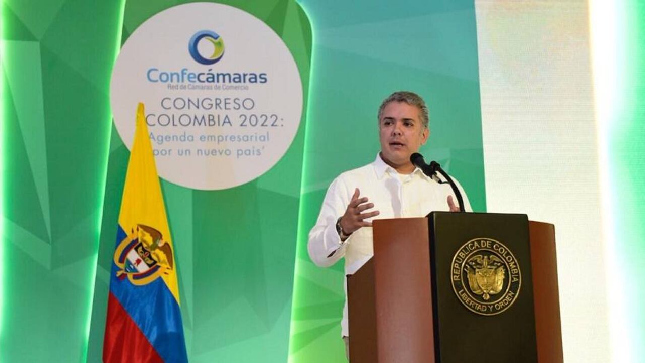 Iván Duque, presidente de Colombia.