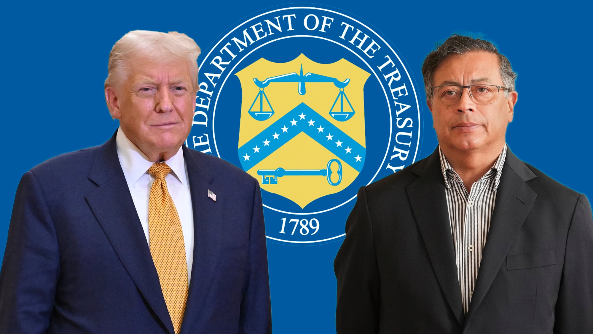 Gustavo Petro, Donald Trump y OFAC