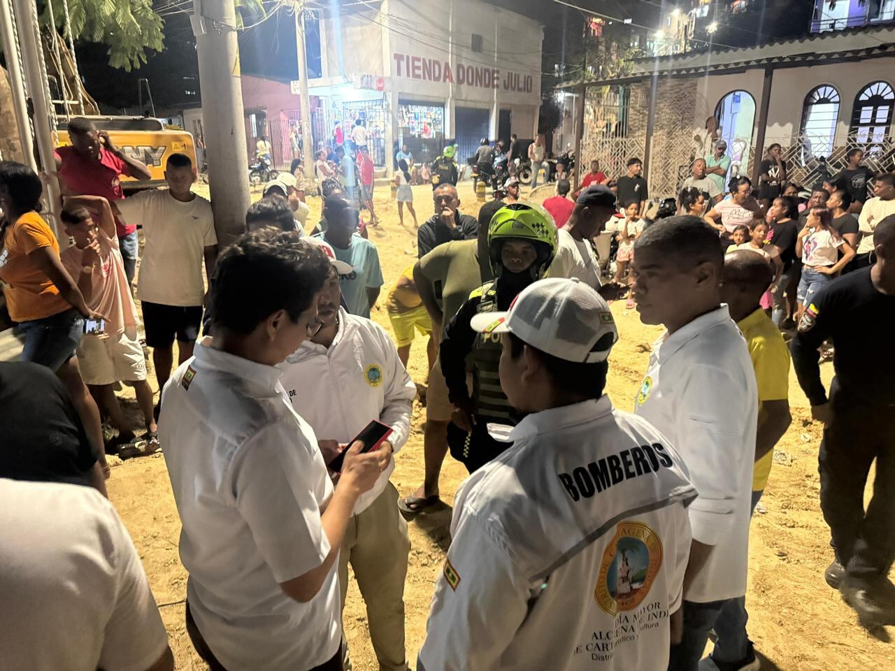 Emergencia en Cartagena.