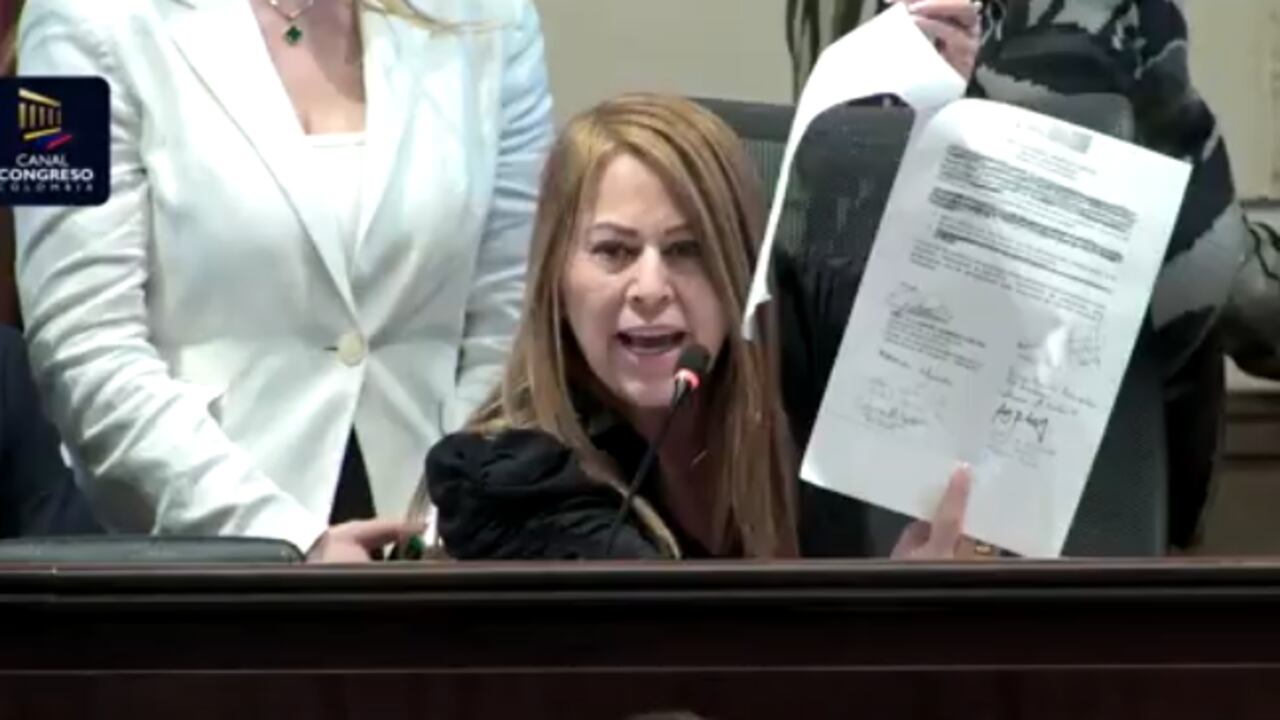 Gloria Liliana Rodríguez, presidenta de la Comisión Cuarta de Senado.