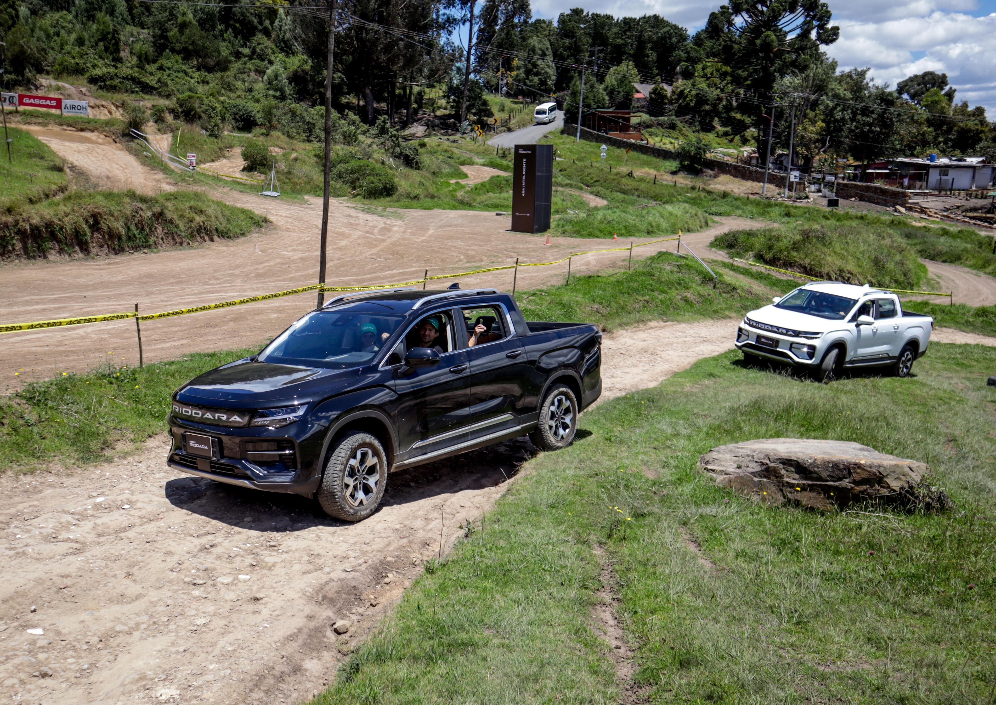 Geely Riddara, la nueva pick up eléctrica que llega al mercado colombiano.