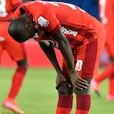 Adrián Ramos se lamenta tras la eliminación del América