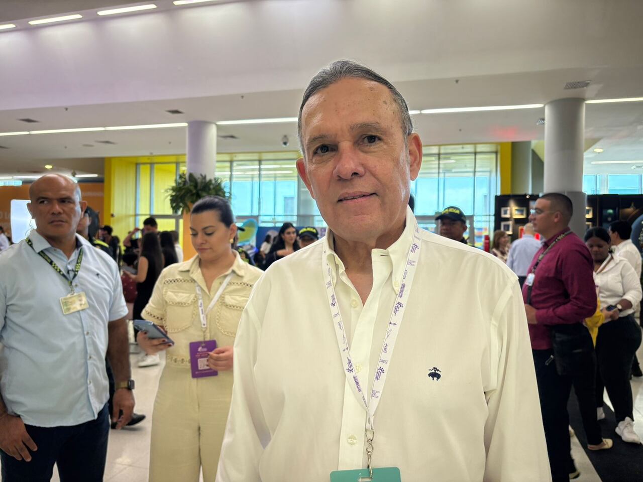 Efraín Cepeda, presidente del Senado.