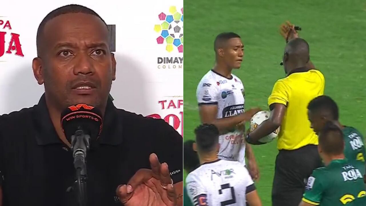 Jersson González explotó tras la polémica en el duelo con Quindío.