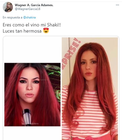 ¿Shakira regresó a sus inicios con su nuevo look?