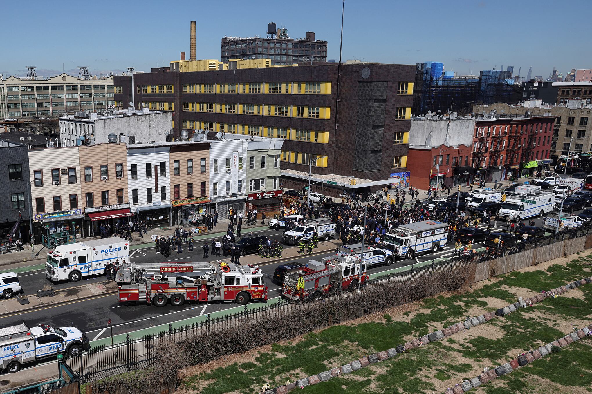 Disparos en una estación de metro en la ciudad de Nueva York