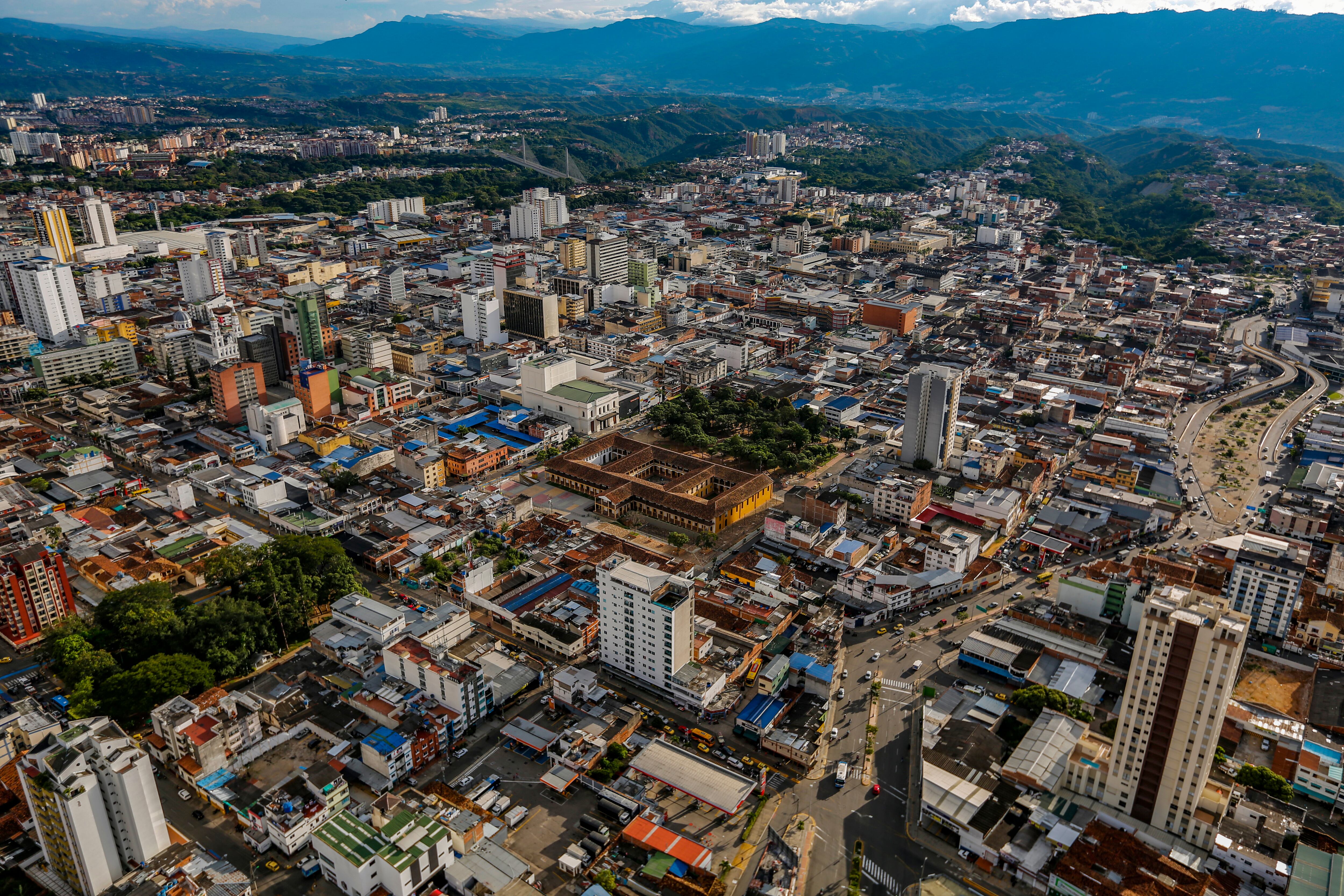 Panorámica de Bucaramanga.