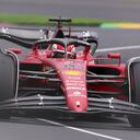 El piloto monegasco de Ferrari Charles Leclerc durante la segunda práctica antes del Gran Premio de Australia de Fórmula Uno, en Melbourne, Australia, el 8 de abril de 2022. (AP Foto/Asanka Brendon Ratnayake)