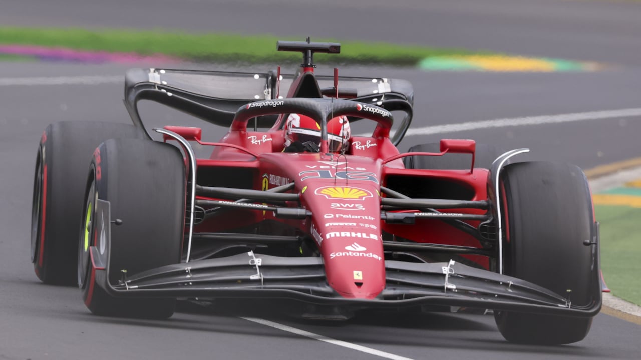 El piloto monegasco de Ferrari Charles Leclerc se hizo al título en Australia. (AP Foto/Asanka Brendon Ratnayake)