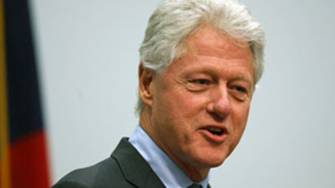 El ex presidente de Estados Unidos, Bill Clinton.